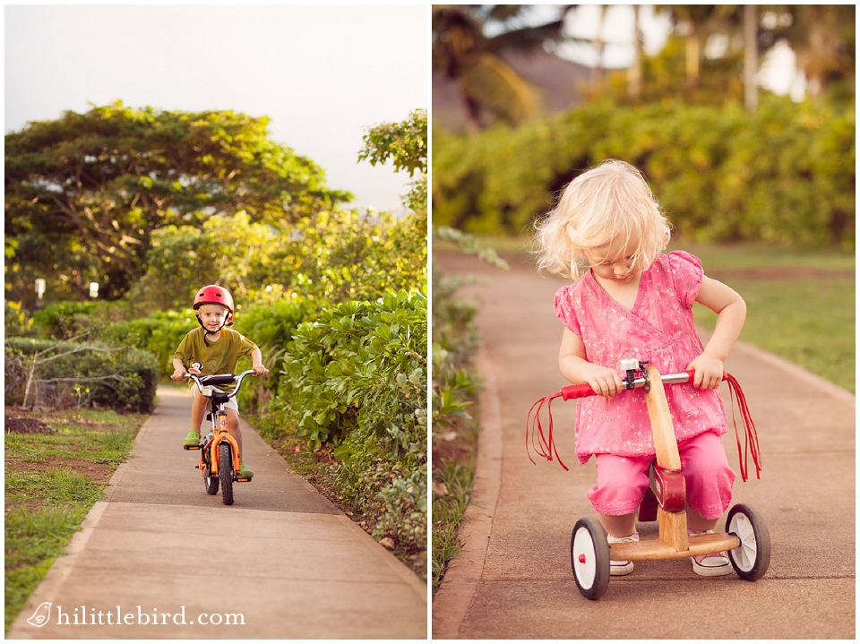 Oahu family bike trails