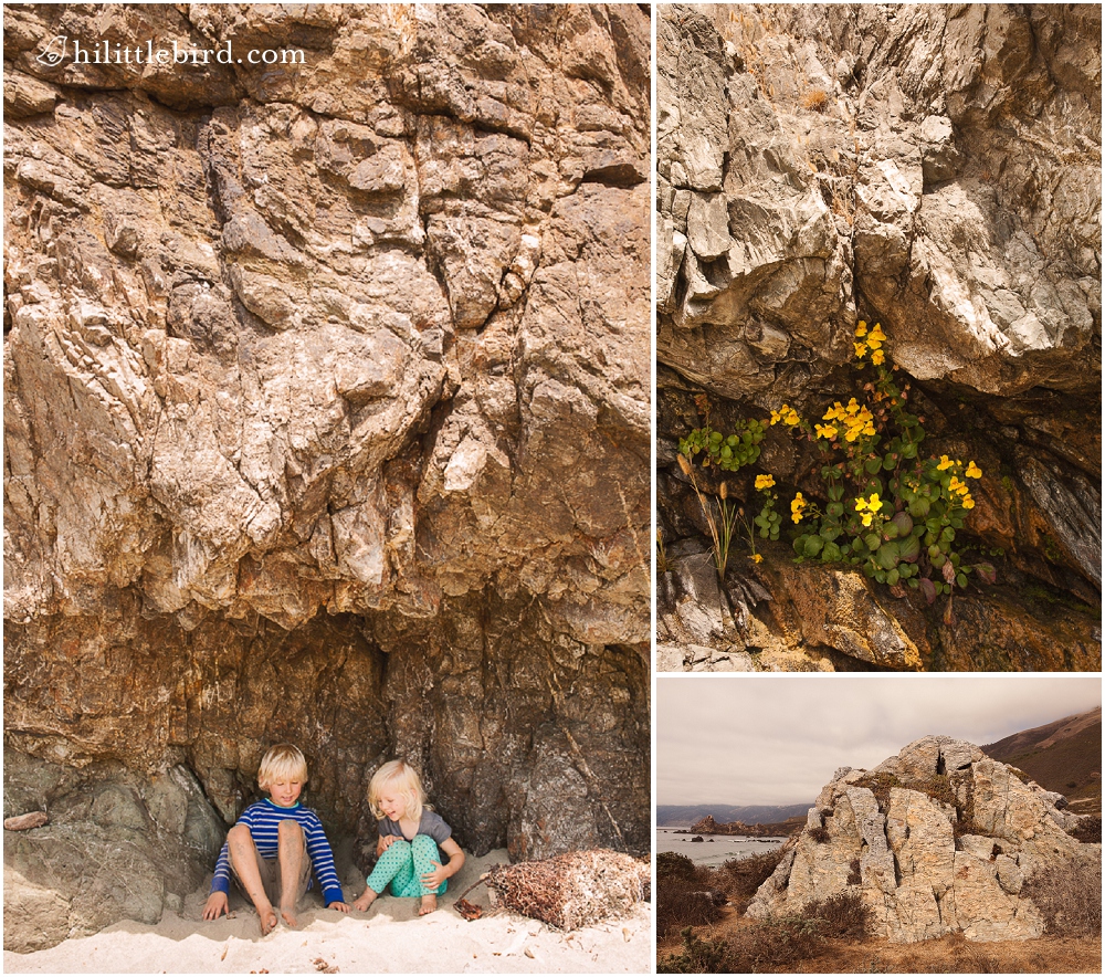 kids at california beach