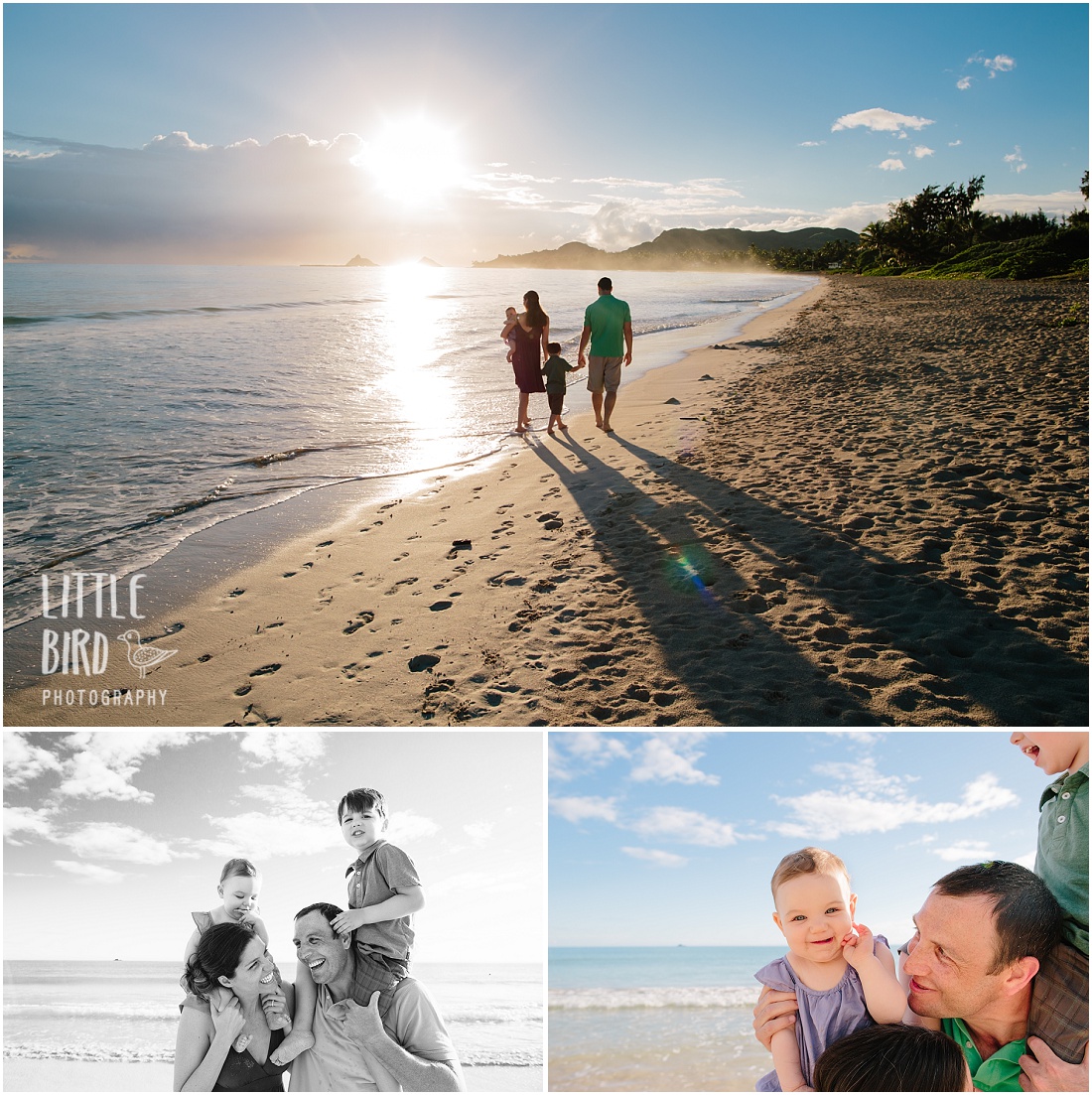 Kailua Beach family portraits
