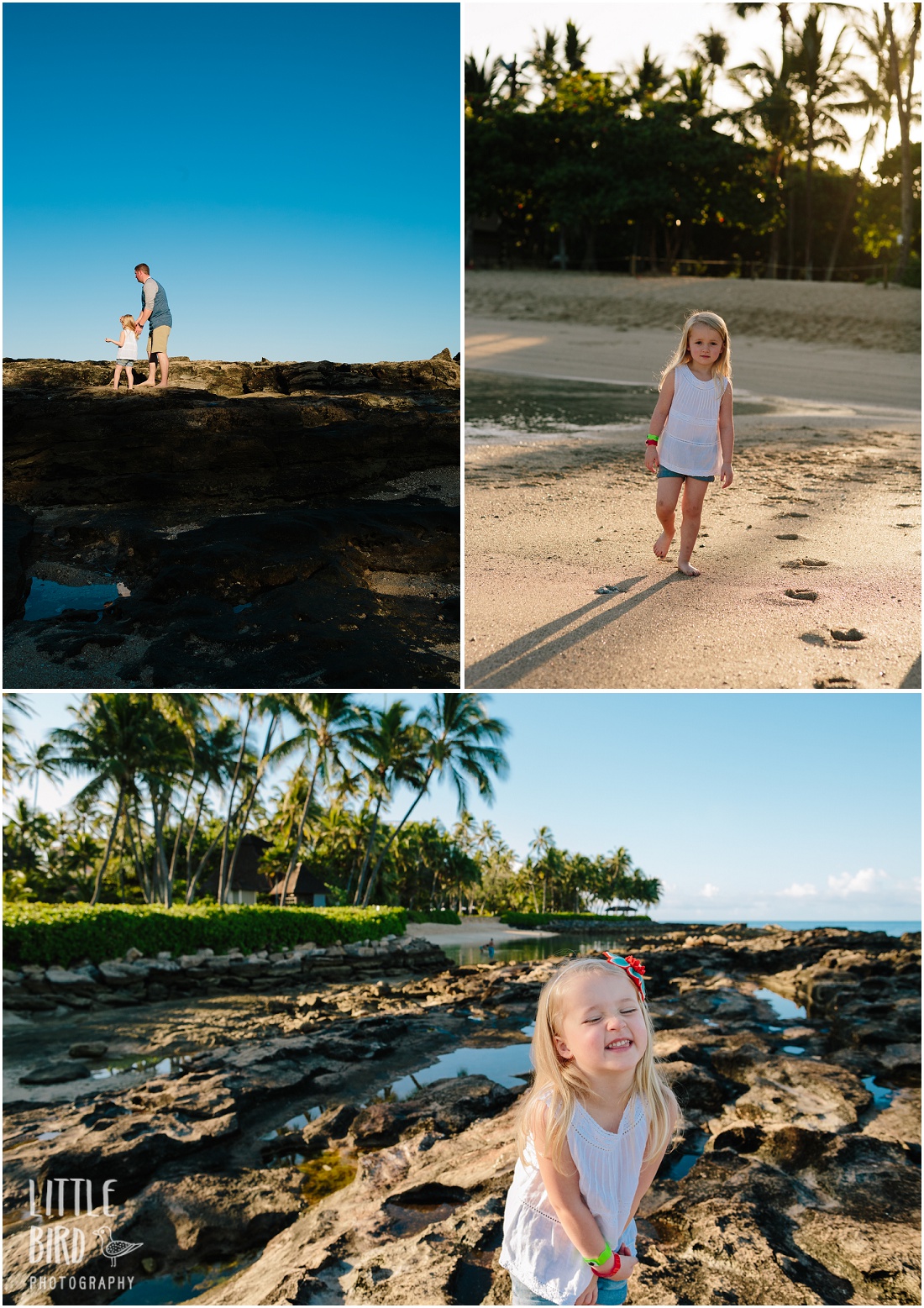 family exploring oahu beaches