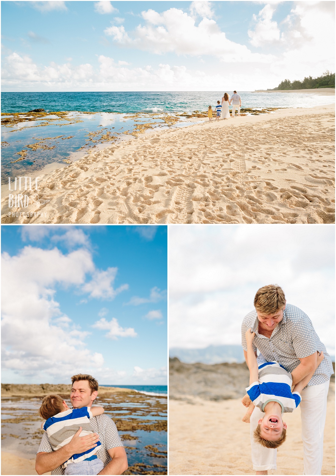 beach portraits at ke iki beach