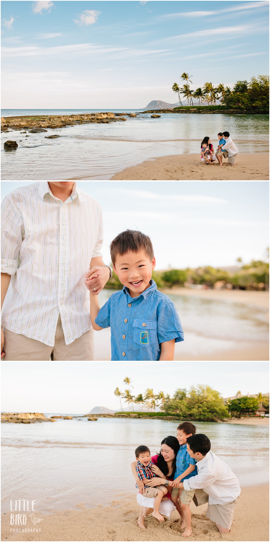 fun family photography in oahu