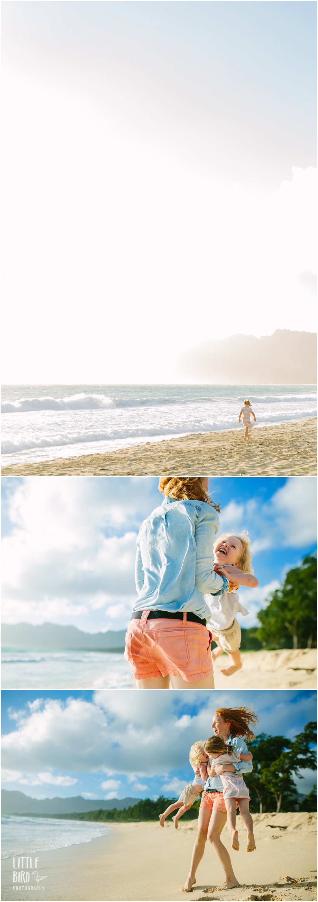 kids portraits on windward oahu