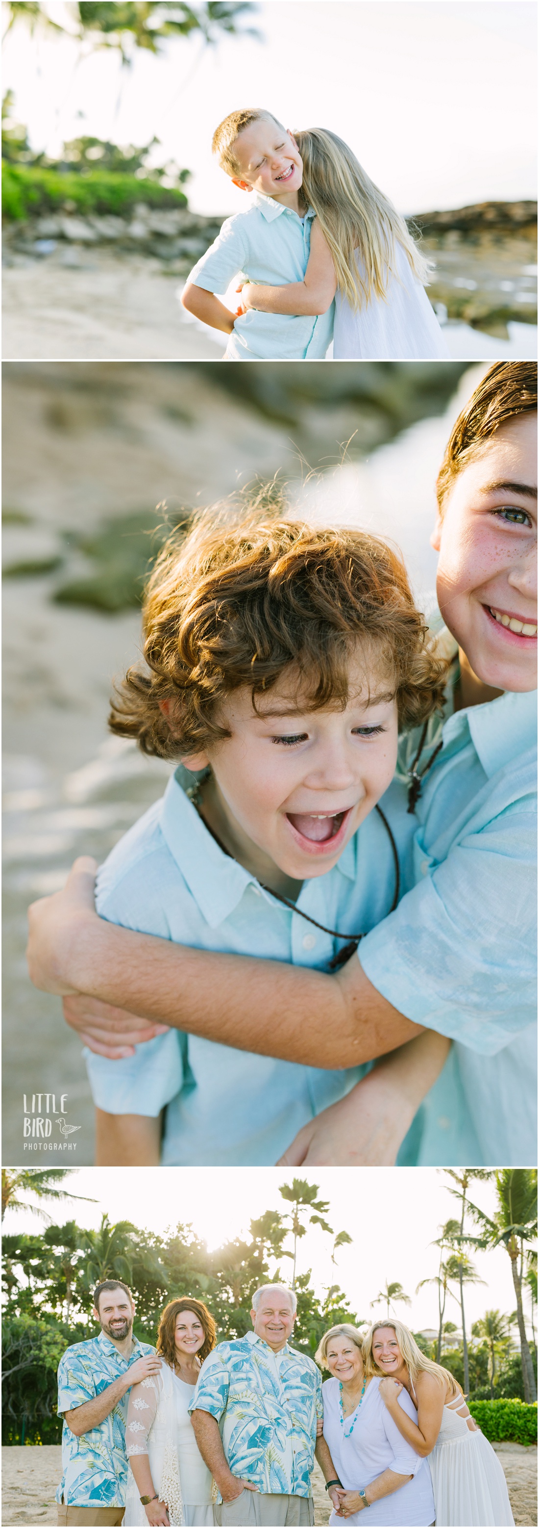 childrens beach portraits on oahu