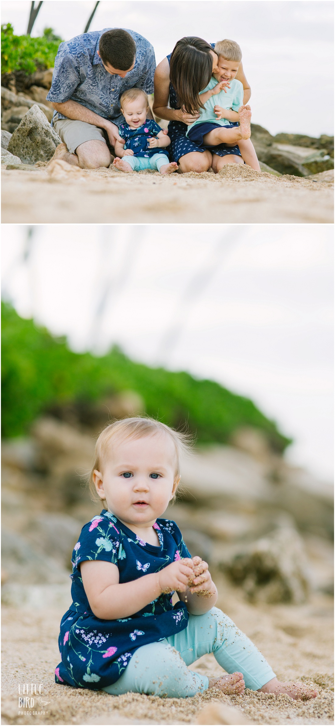baby portraits koolina beach oahu