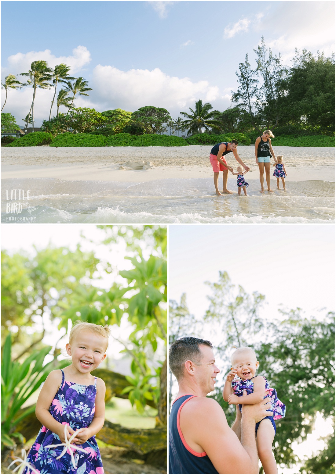 kailau family photography at kalama beach