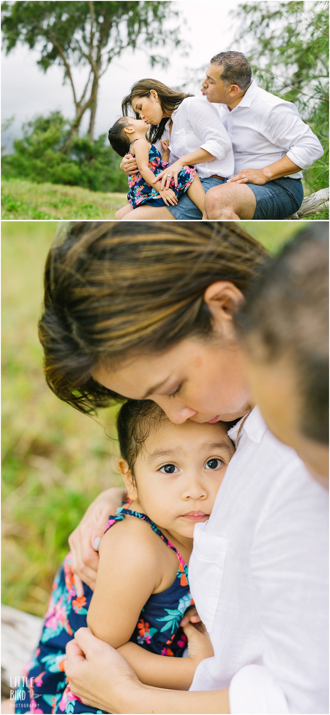 family photography at bellows beach oahu