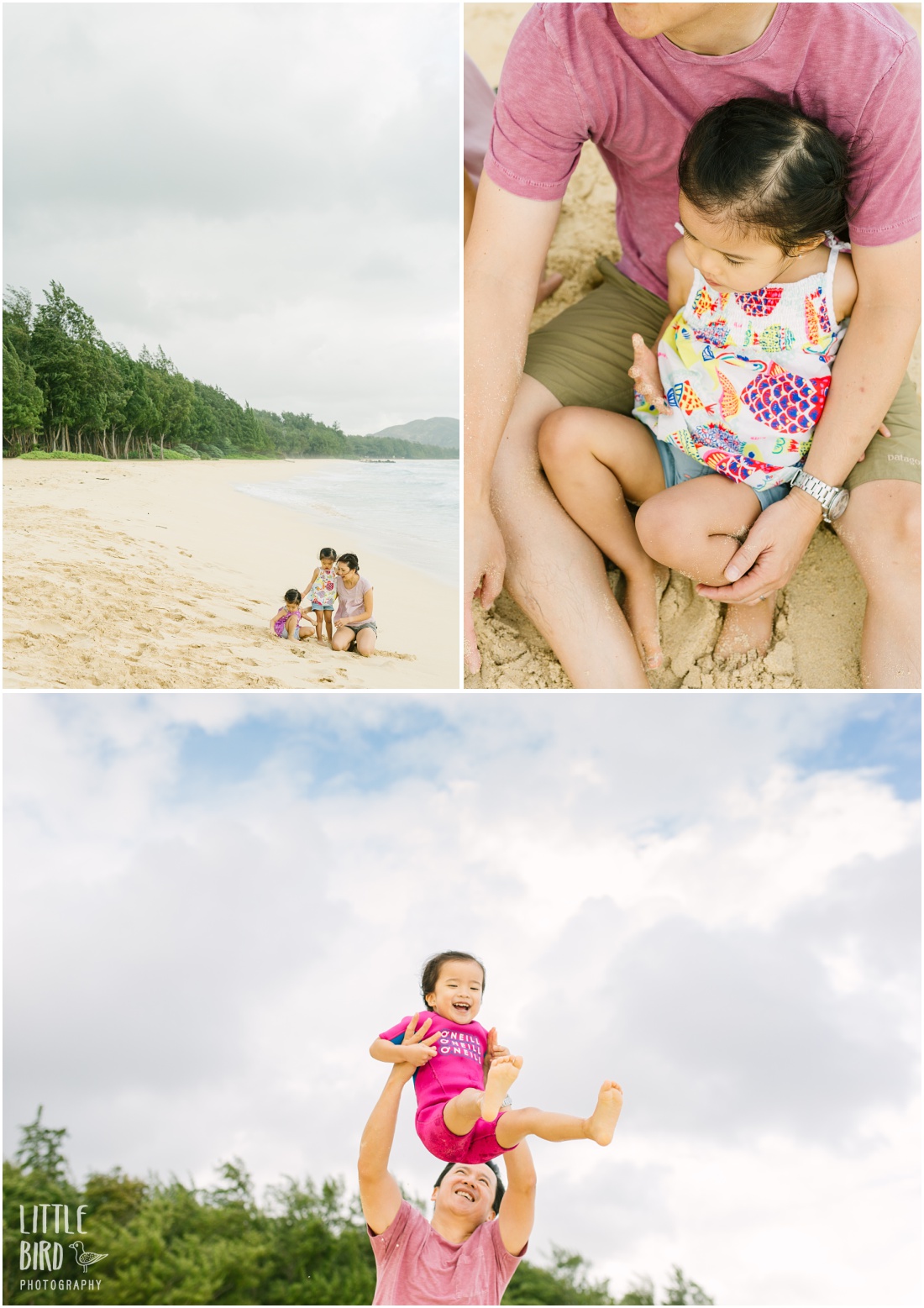 Waimanalo bay family photography