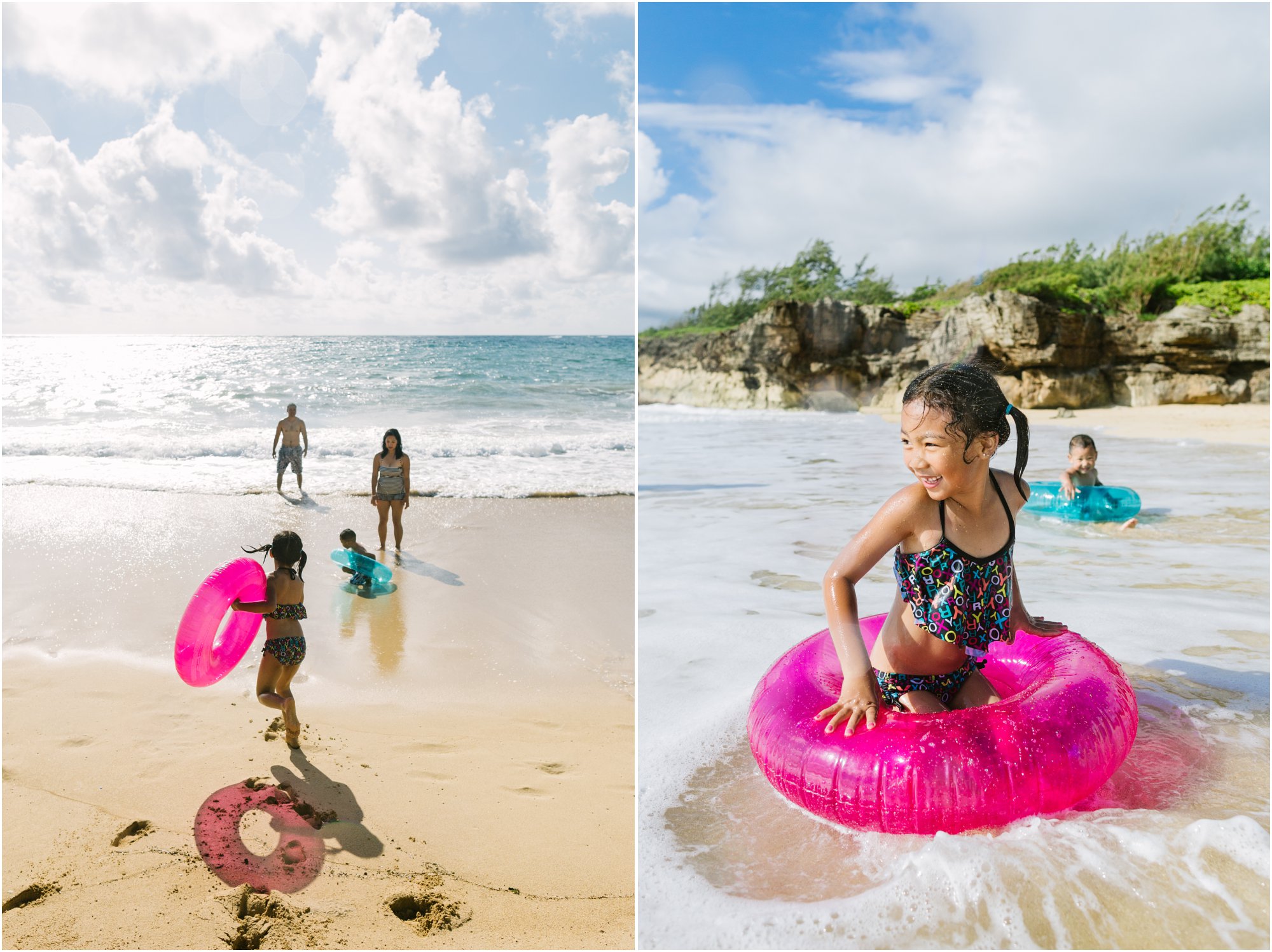 hawaii beach family photography