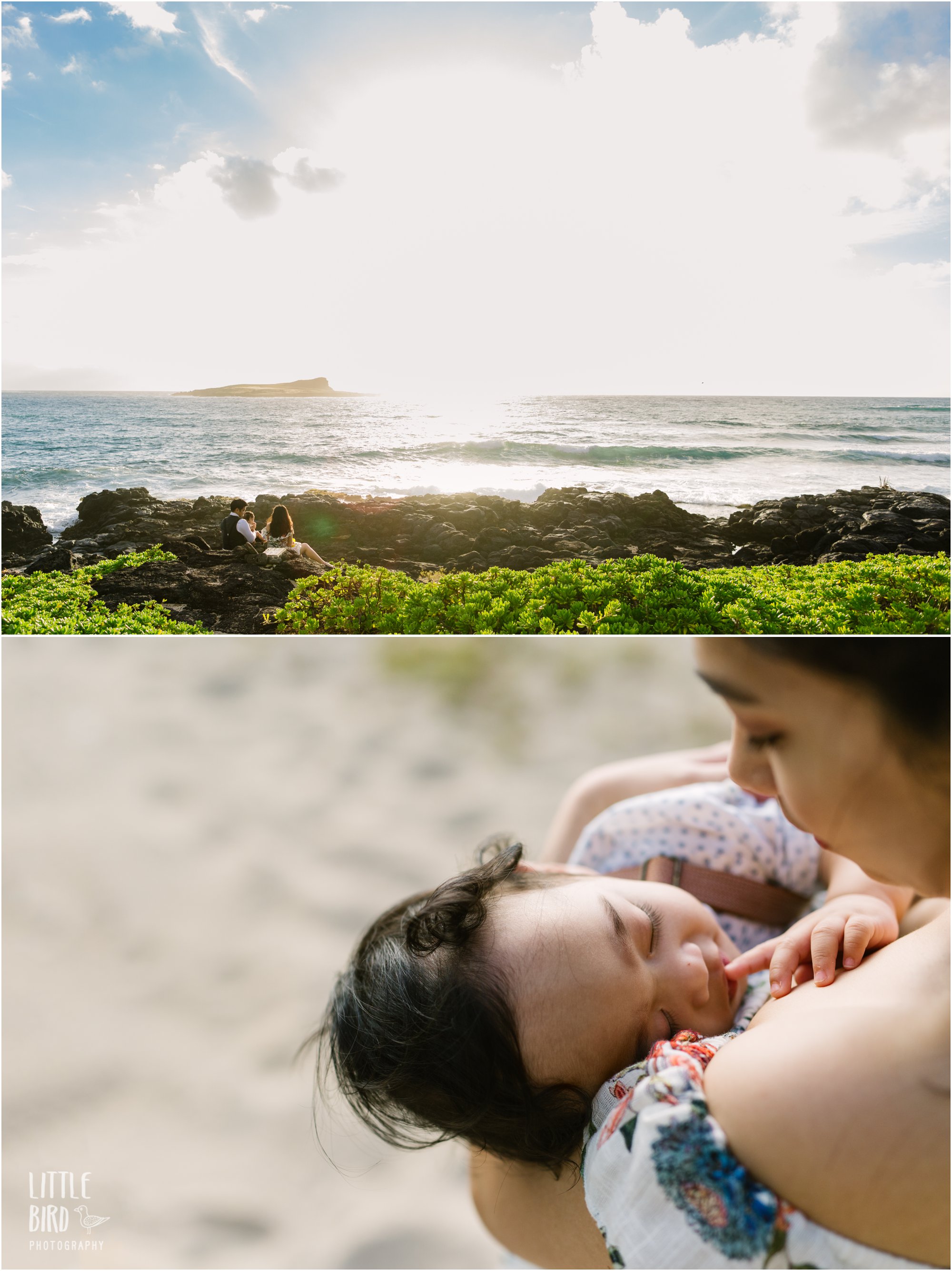 hawaii baby photographer at makapuu