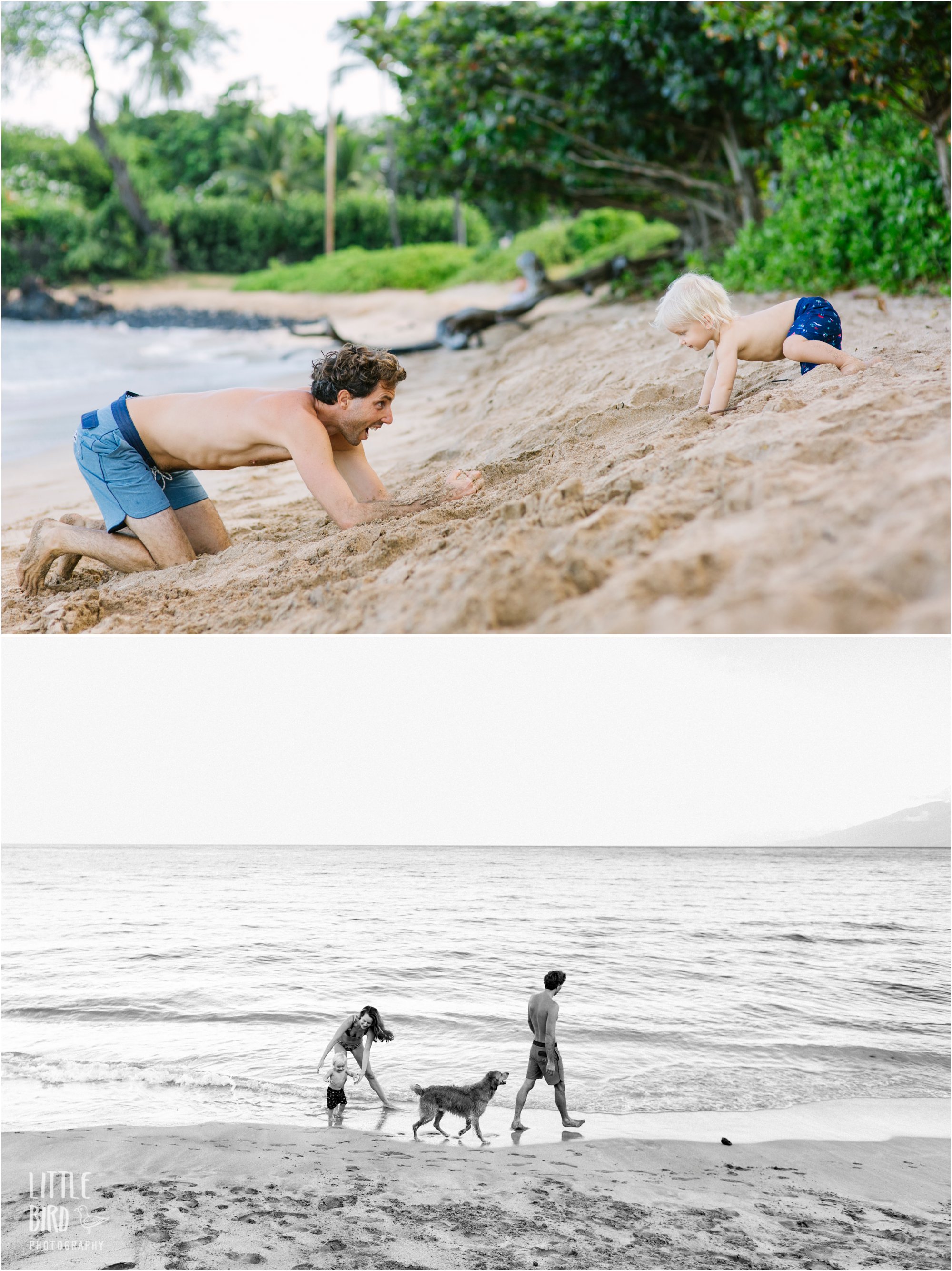 Maluaka beach family photography