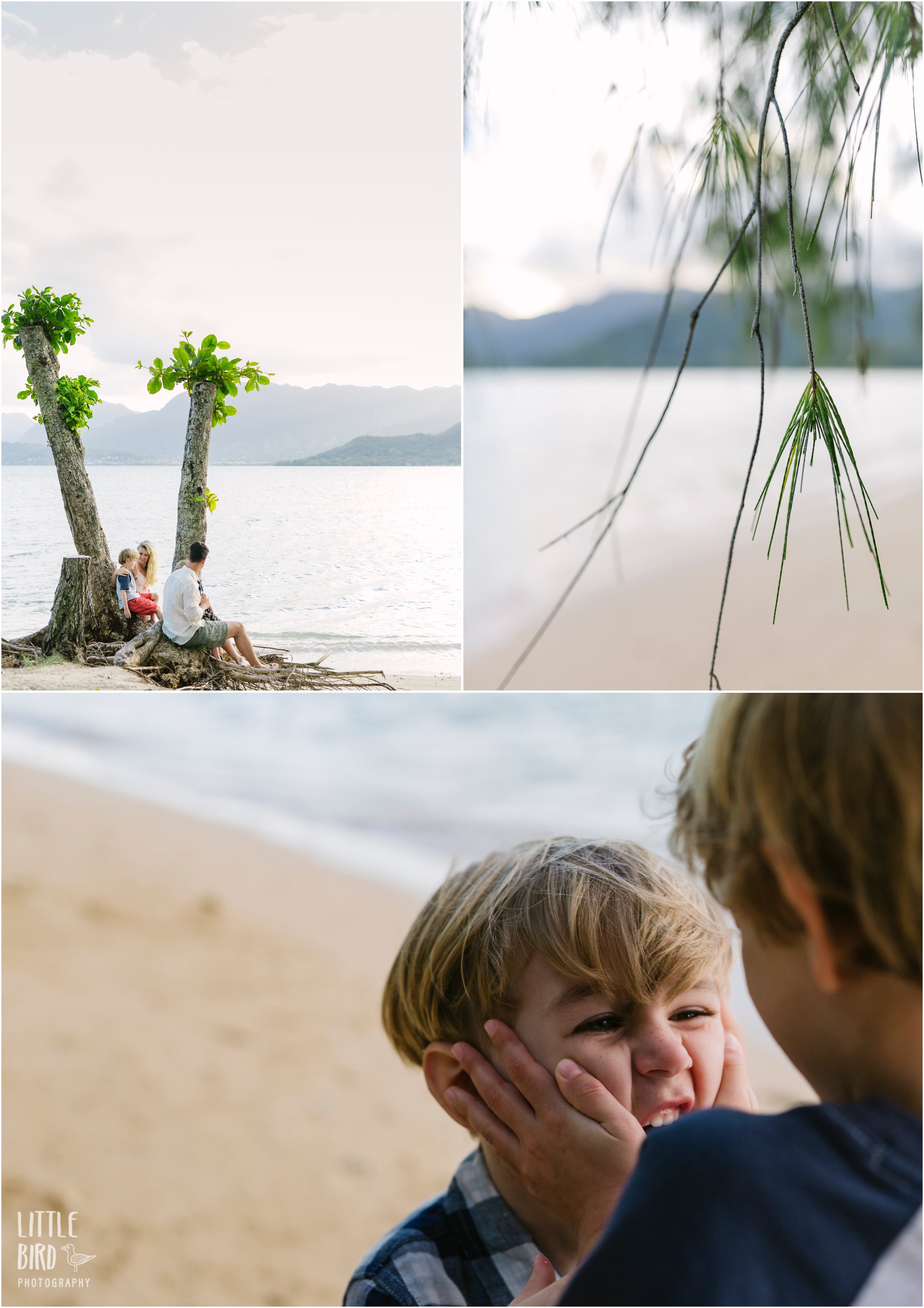 hawaii family beach lifestyle portraits