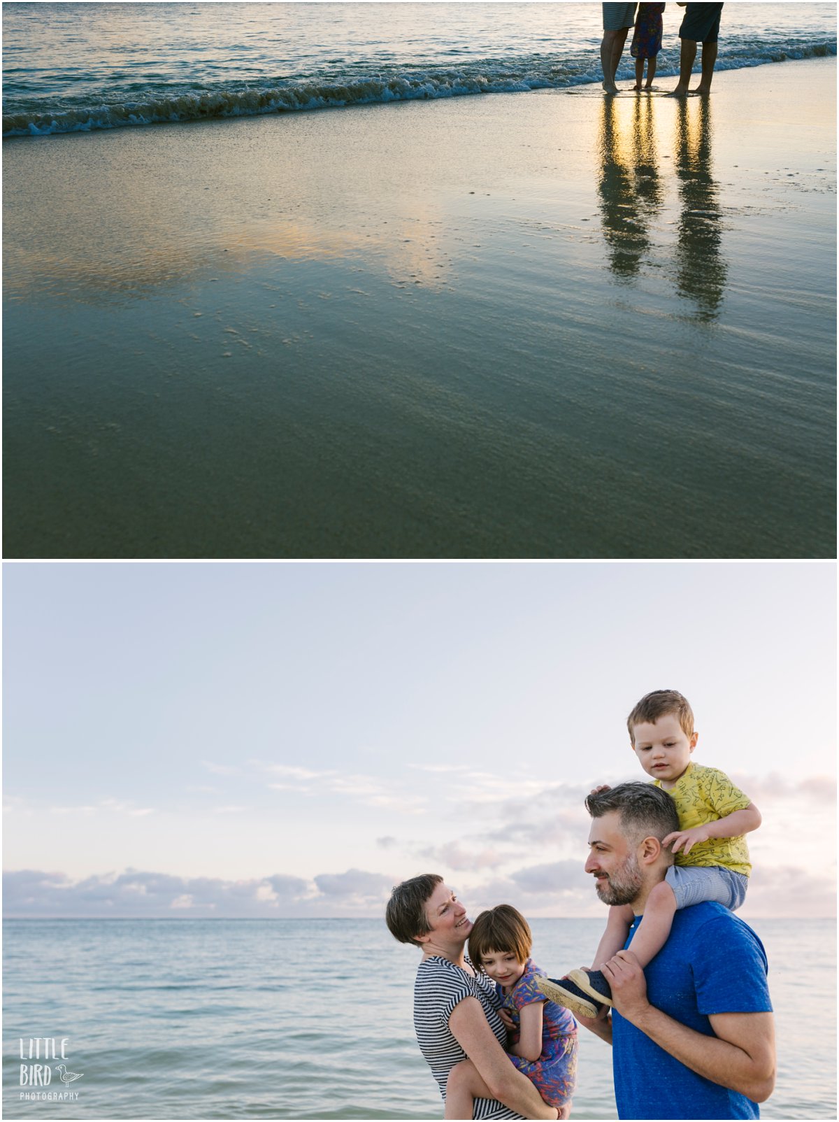 family-at-lanikai-beach-for-sunrise