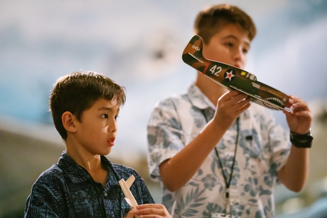 games for a first birthday party at pearl harbor aviation museum